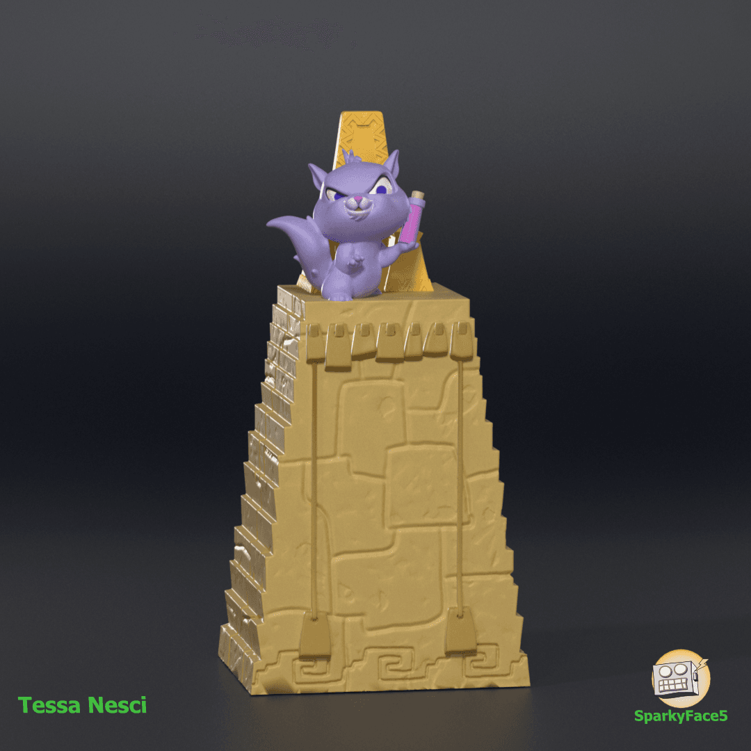 Yzma Takes the Throne 3d model