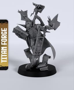 Librarian - With Free Dragon - 5e DnD Inspired for RPG and Wargamers 3d model