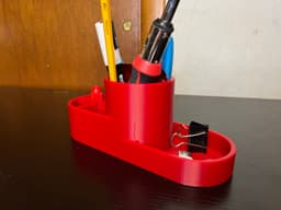 Circular desk organizer! Members only! 3d model