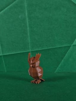 Noctowl Low Poly Pokemon 3d model