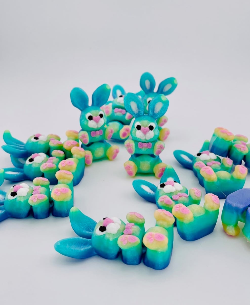 Sitting Critters -Bunny 3d model