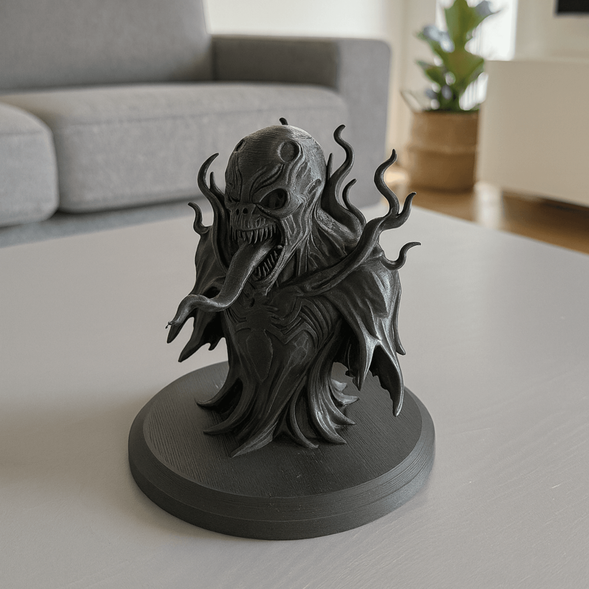 VENOM GHOST SCULPTURE ABSTRACT / HOMEDECOR / HALLOWEEN 3d model
