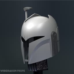Ursa Wren Inspired Mandalorian Helmet 3d model