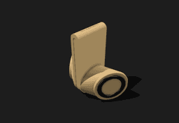 Version 2-Pickleball-MagSafe-phone-holder.stl 3d model