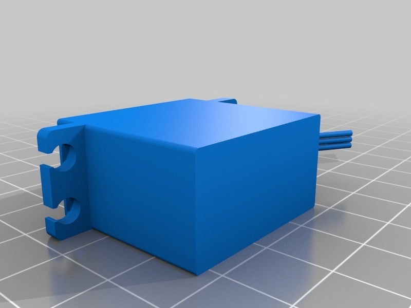 Turnigy TGY-3225MG non Flat version. 3d model