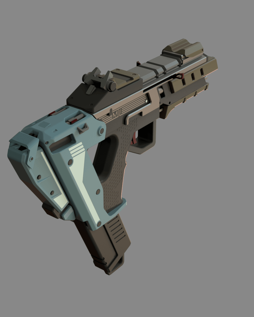 Alternator - Legendary Weapon from Apex Legends and Titanfall 2 | 3D Printable Model 3d model