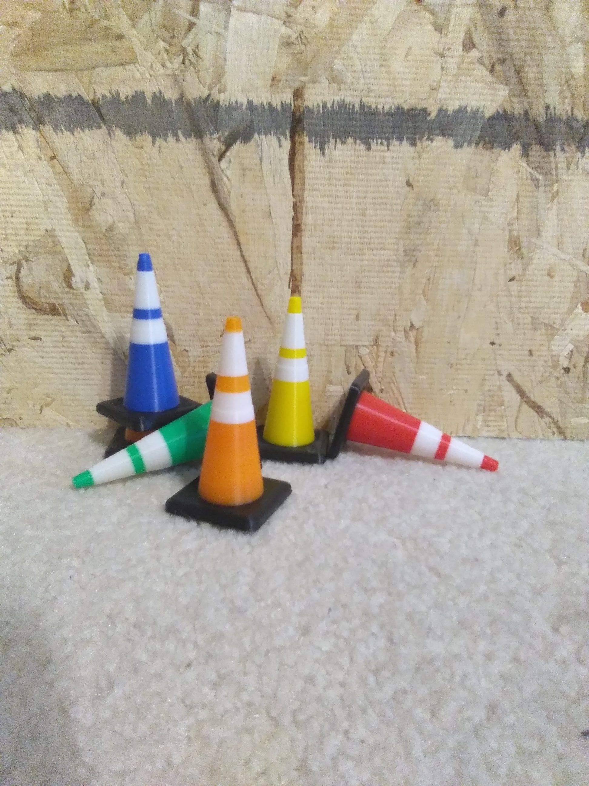 Caution cone 3d model