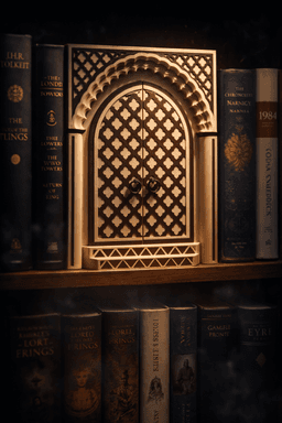 Morocco style door decor 3d model