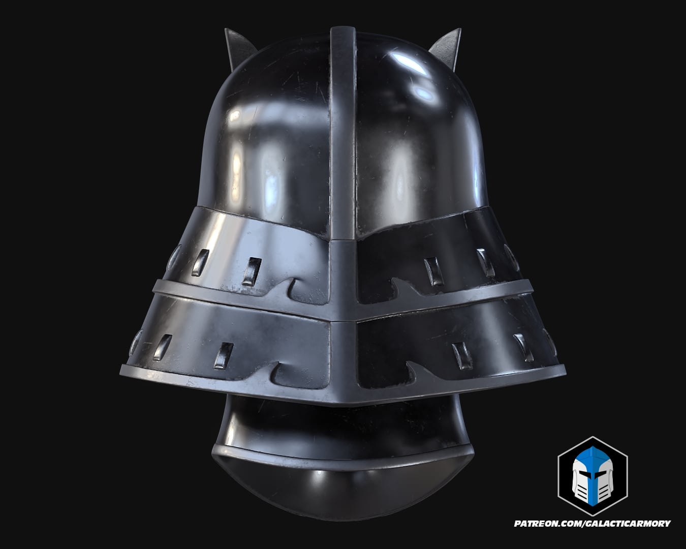 Samurai Darth Vader Helmet - 3D Print Files 3d model