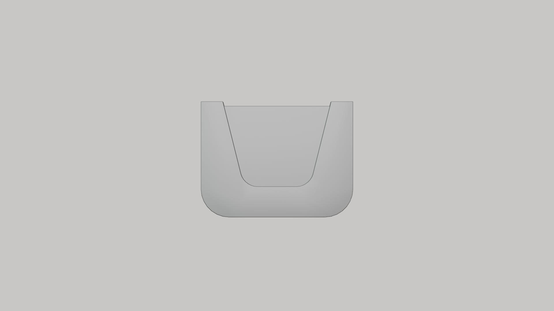 Remote Holder 3d model