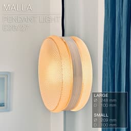 MALLA | Woven Pendant light E26/27 3d model