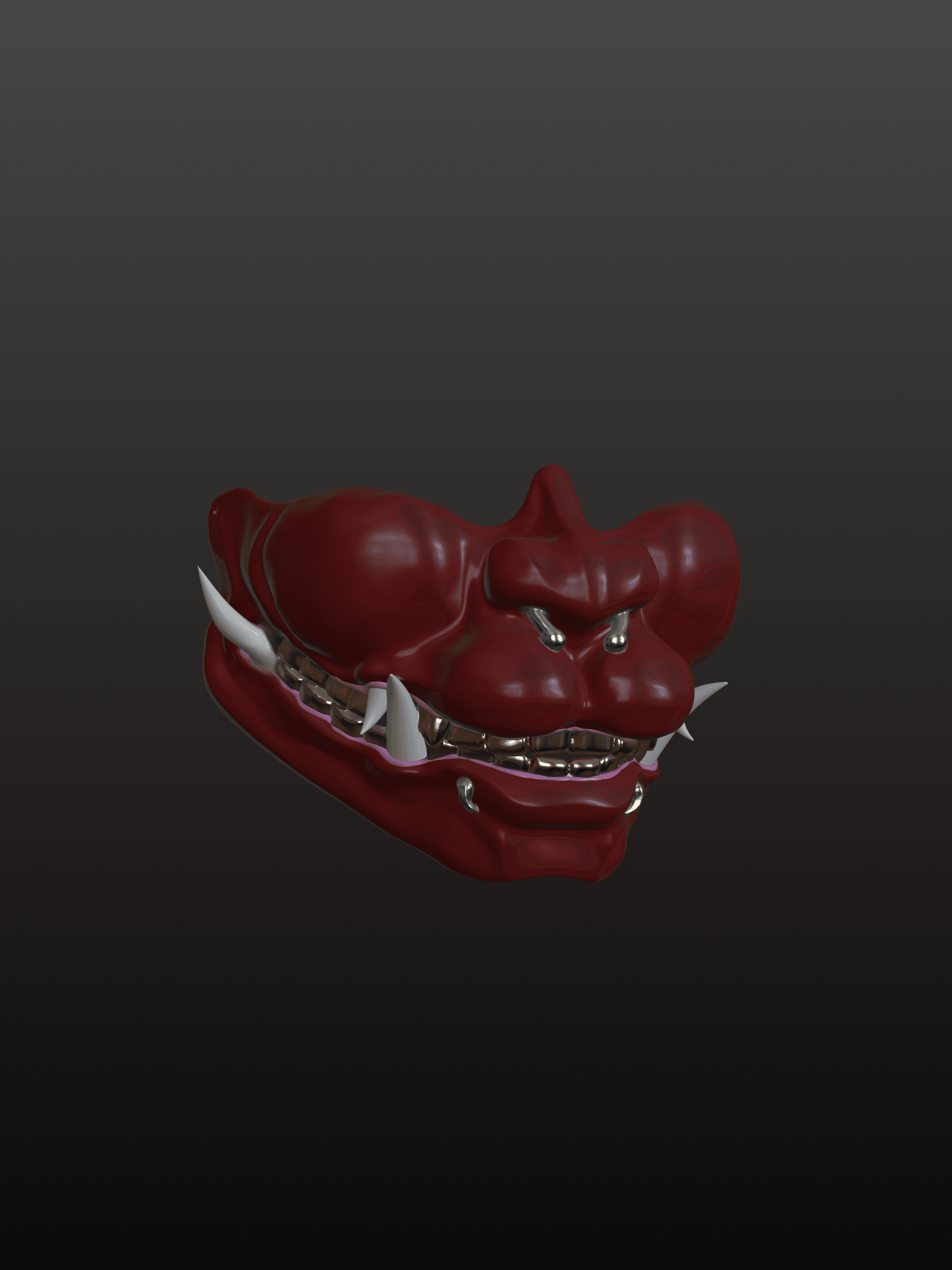 Ape Oni Mask 3d model