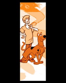 Scooby Doo Where are You?? Fanart Set of Bookmarks 3d model
