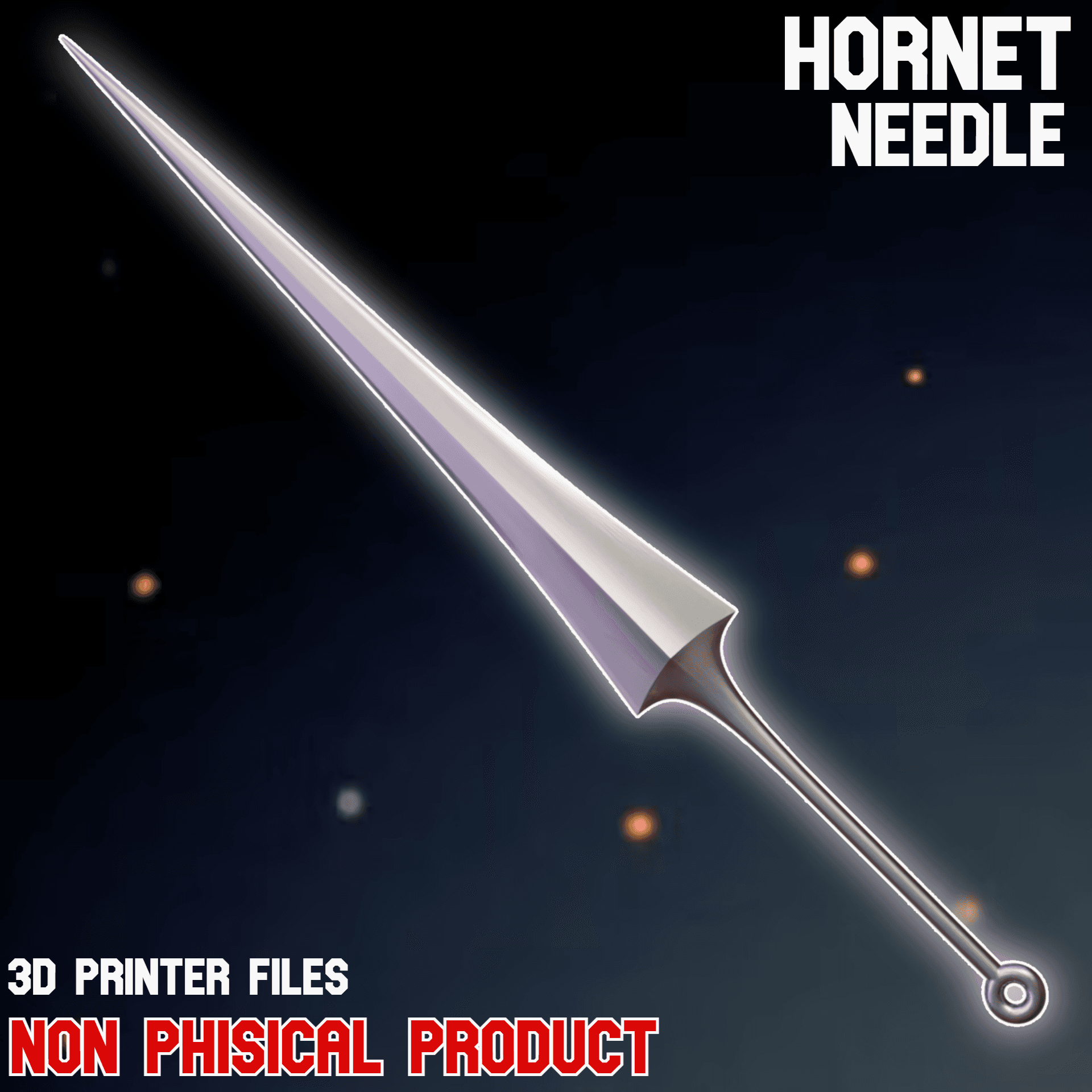 Hornet Cosplay Needle Hollow Knight Silksong 3d model