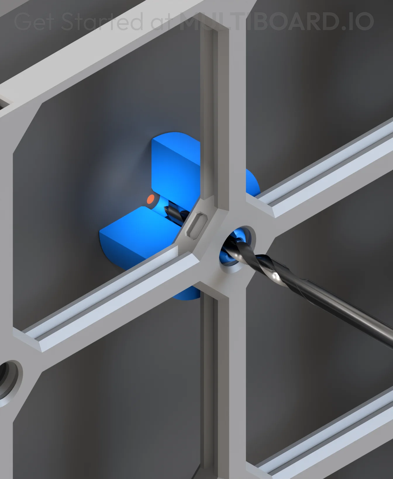 12.5 Offset - Small Hole Center Marking Tool 3d model