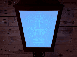 Light Panels for Festive Lampost 3d model
