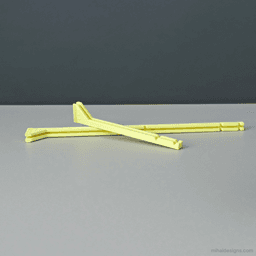 Extruder E-steps calibration tool - Two sizes available. - 3d model