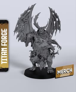 Exalted Herald - With Free Dragon - 5e DnD Inspired for RPG and Wargamers 3d model