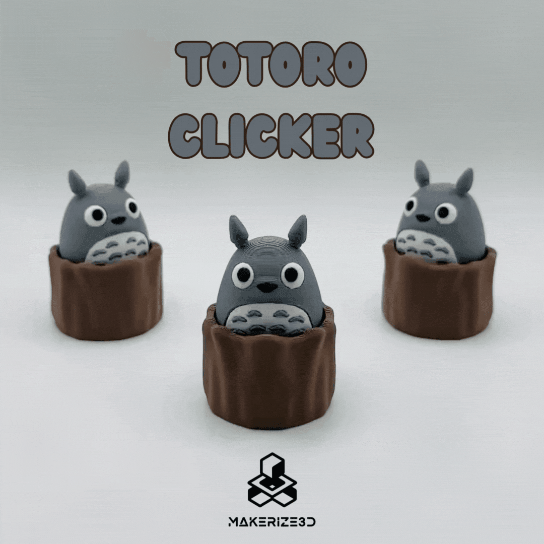 Totoro Clicker 3d model