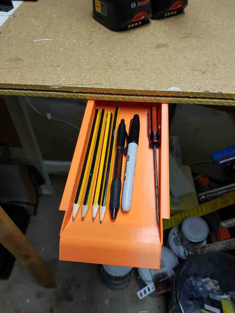 Concealed Handy Drawer 3d model