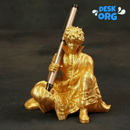 Gintoki Sakata Pen Holder – A Samurai’s Desk Companion! 3d model