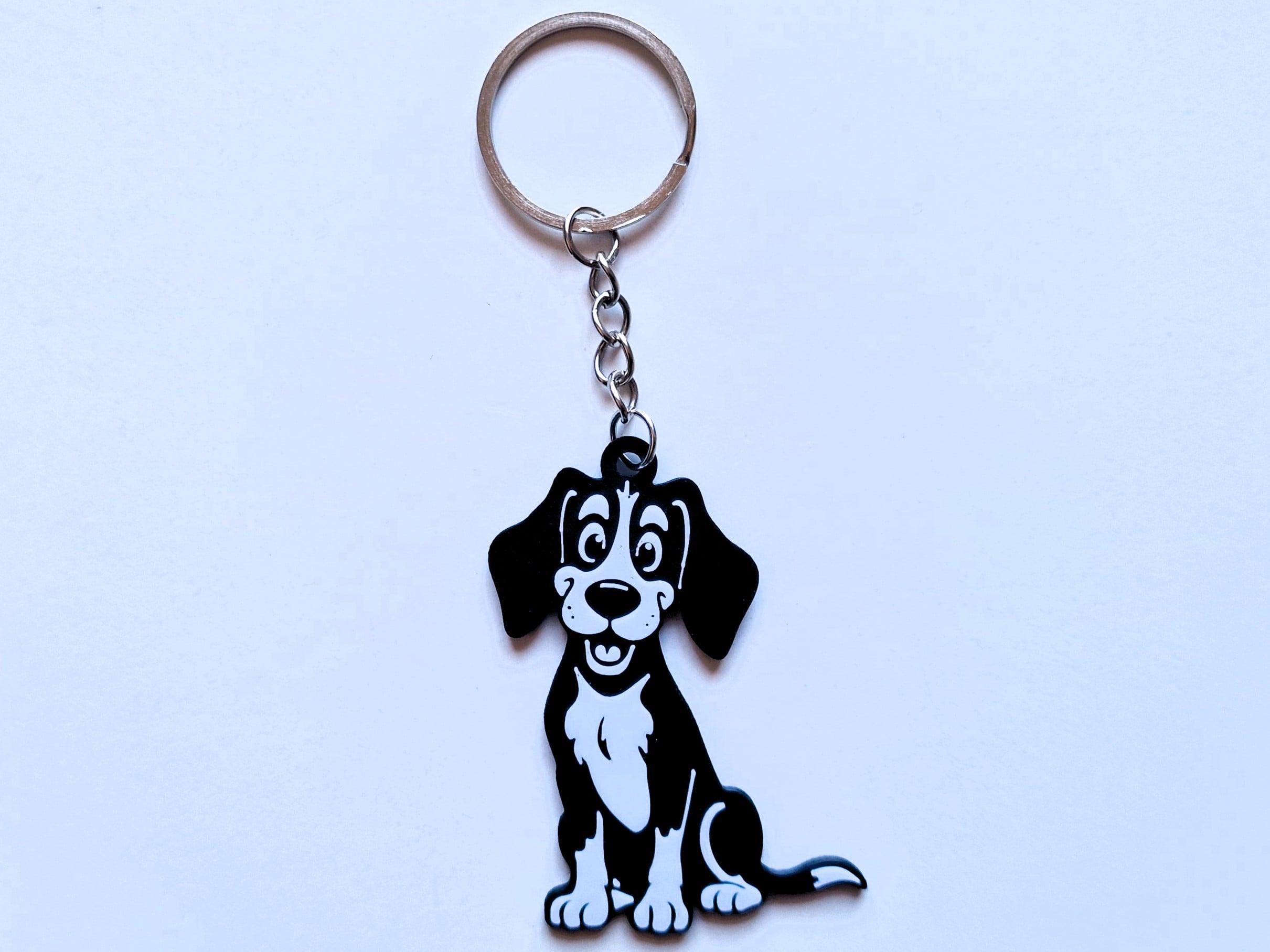 Dog keychain 11 3d model