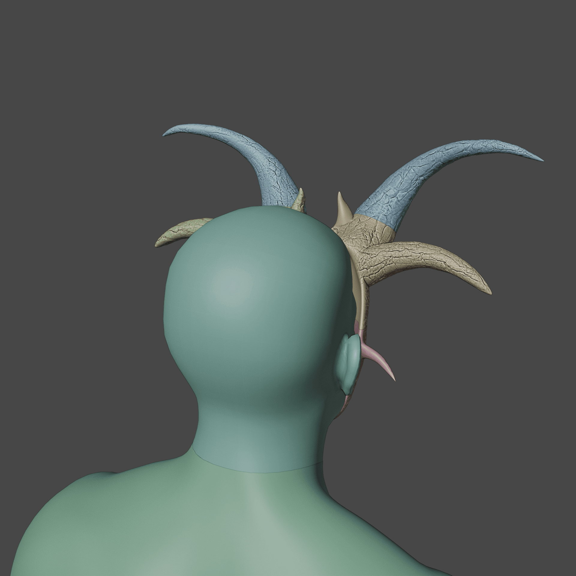 WHISPERING MASK BALDURS GATE 3 3d model