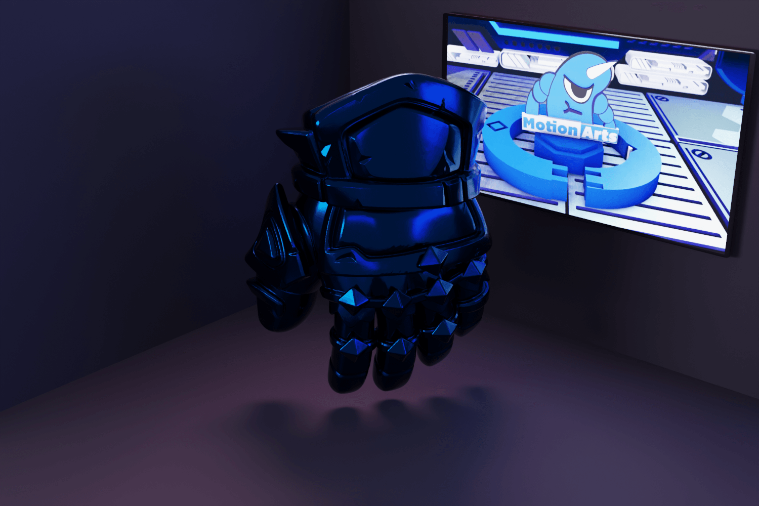 Luva cartoon RPG.stl 3d model