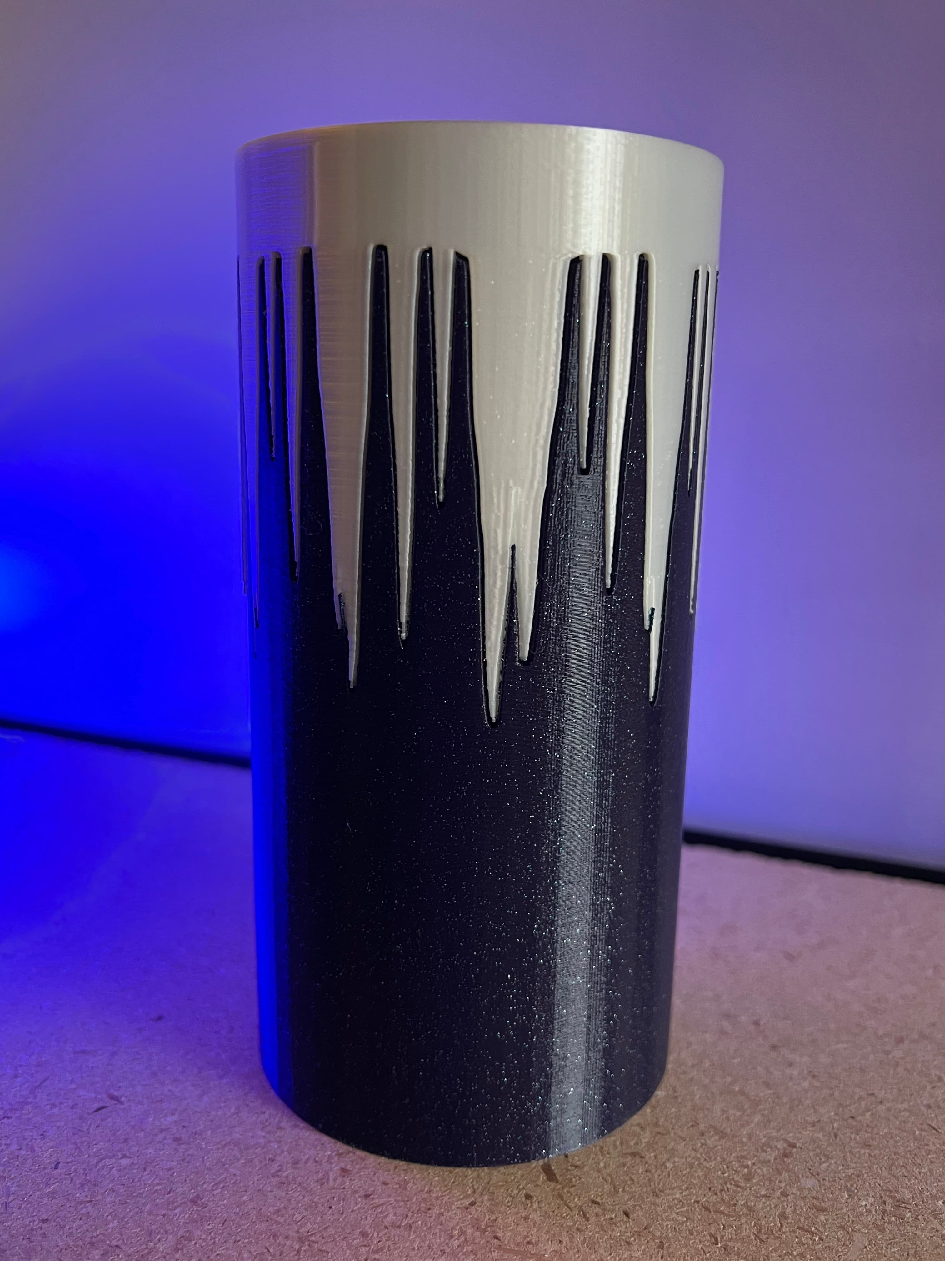 Love this, I also did a blue ice and white cup version as well. This cup is way more sturdy than most in 3DP and I appreciate that SO much. Quality!