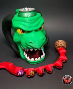 Dragon Dice Tower Can Cozy 12oz and 16oz 3d model