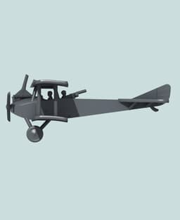 1:144 L.V.G. C.II (Benz) 3d model