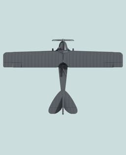 1:144 L.V.G. C.II (Benz) 3d model