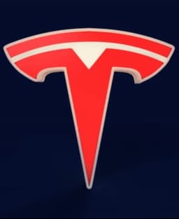 Tesla Sign – LED Strip Compatible 3d model