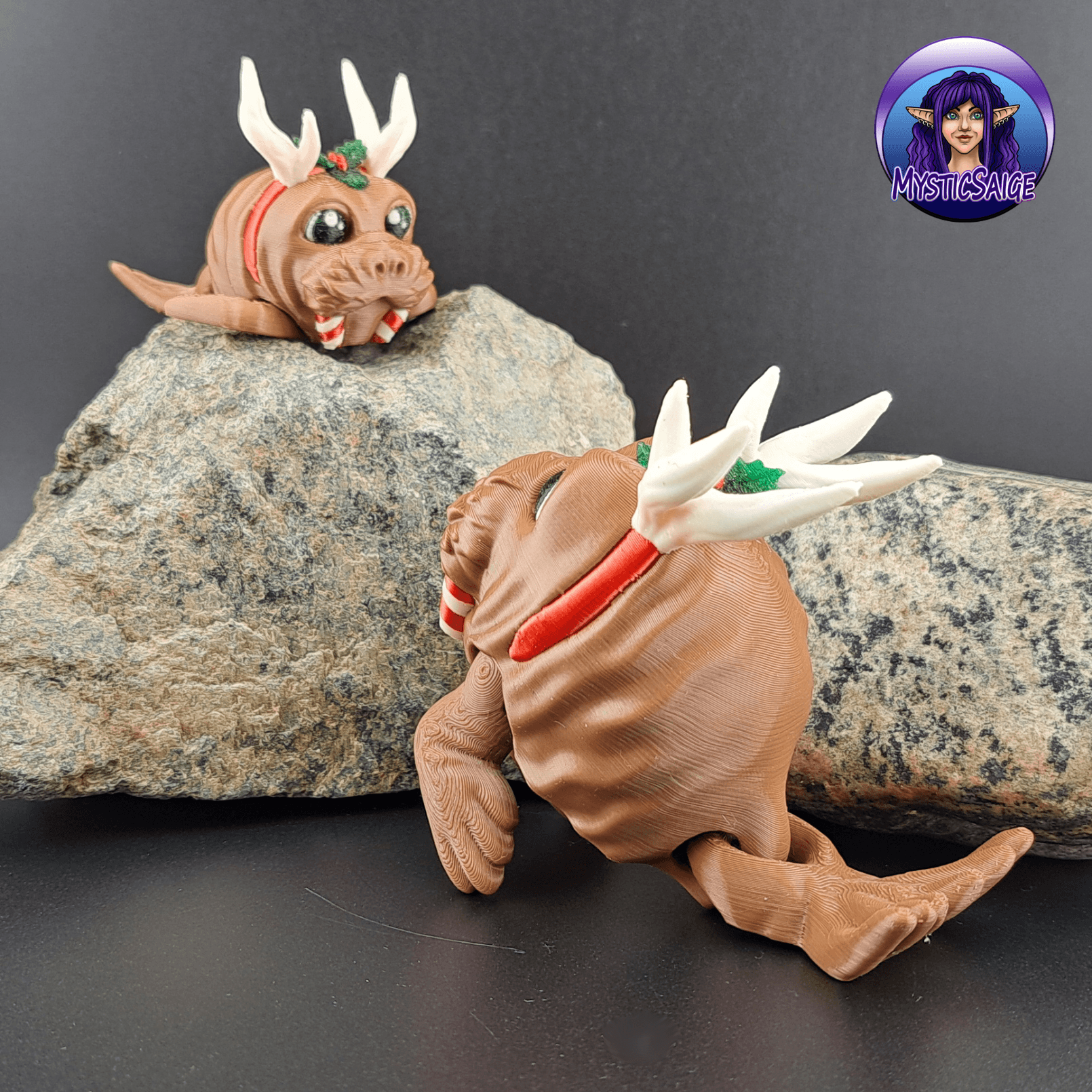 Festive Walrus Puffling - Extra Model 3d model