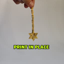 star keychain 3d model