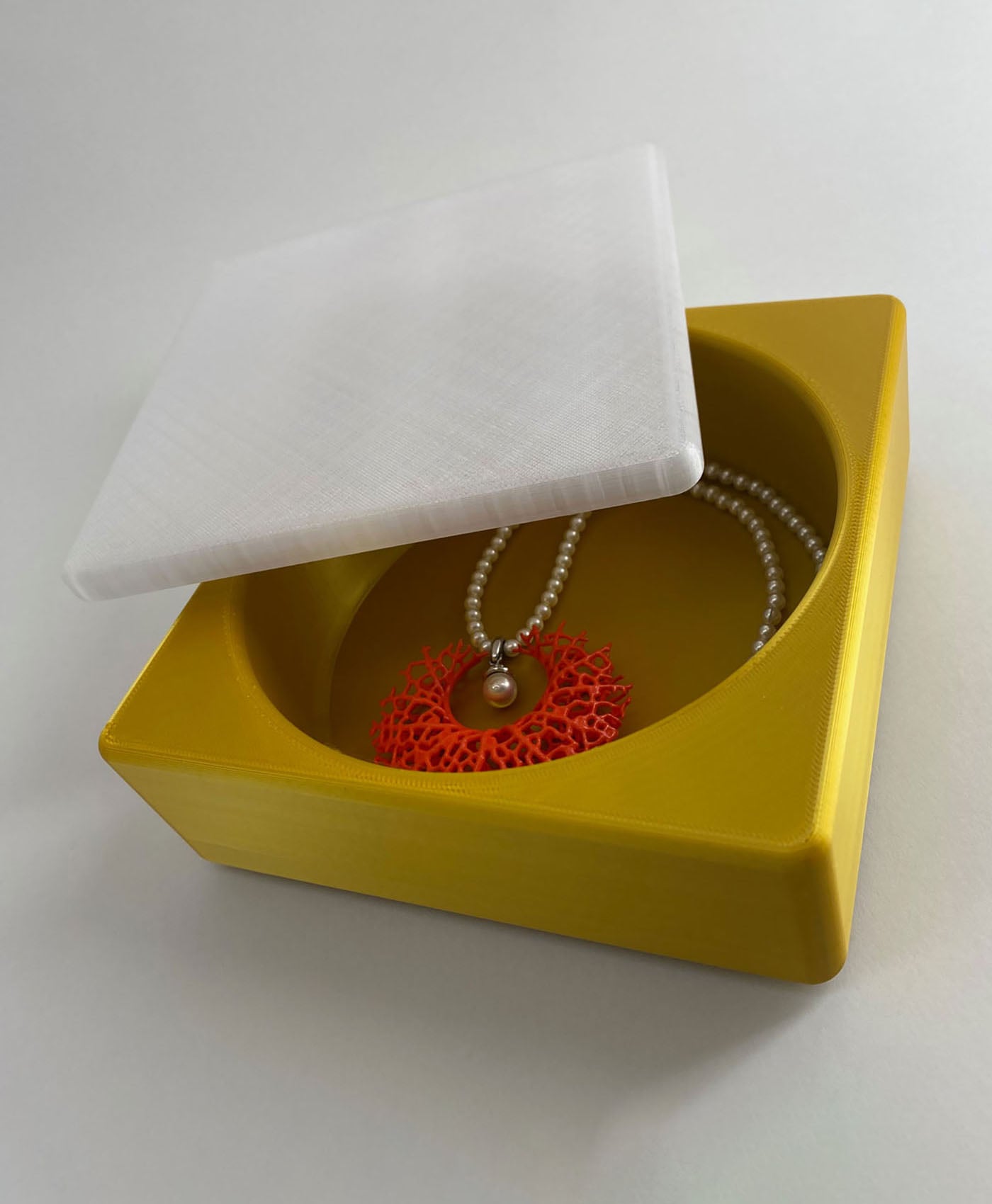 Jewelry Box Tea Box Makeup Organizer Container Bin 3d model