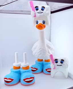Dentist Goose Gear for Porch Goose 3d model