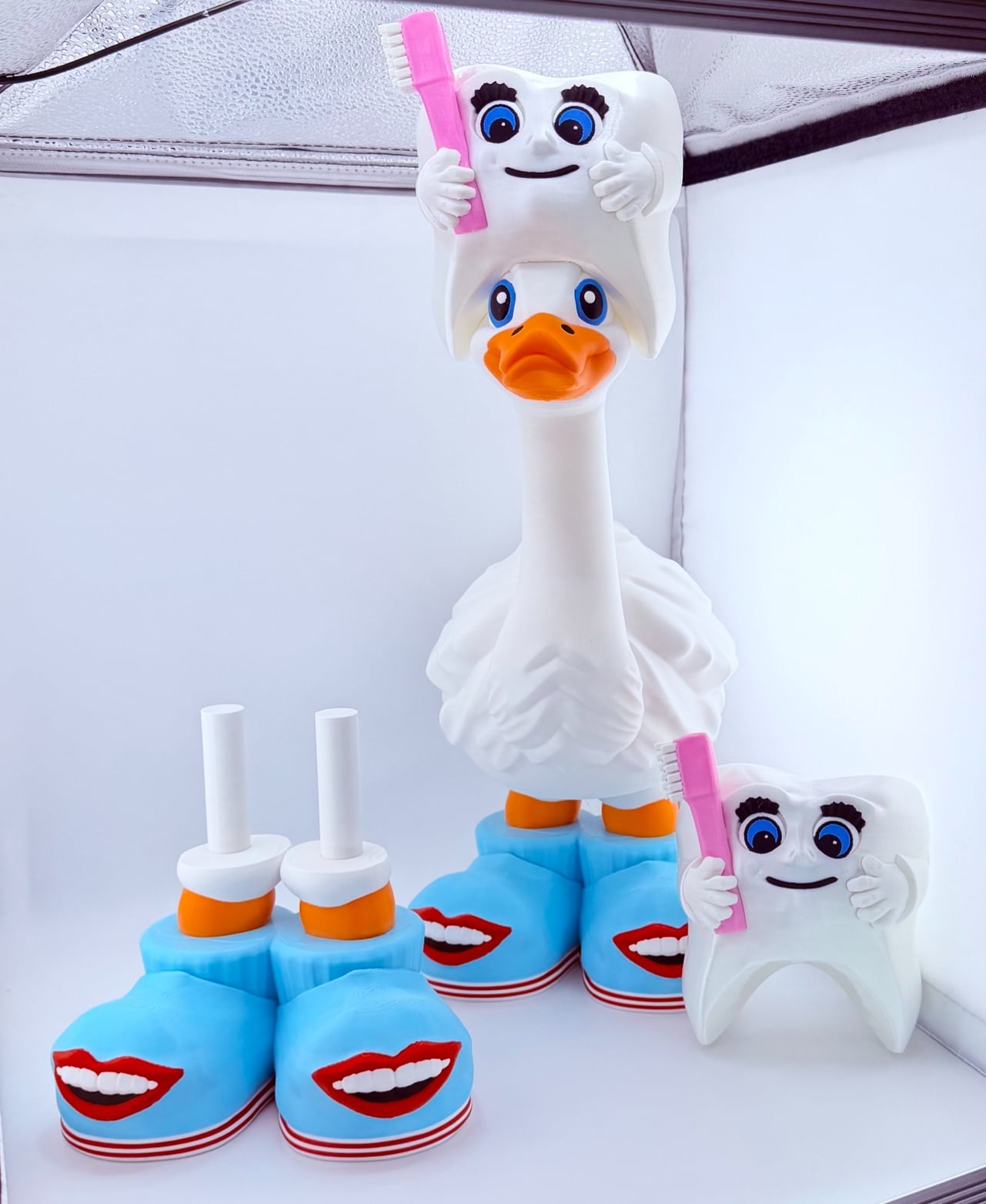 Dentist Goose Gear for Porch Goose 3d model