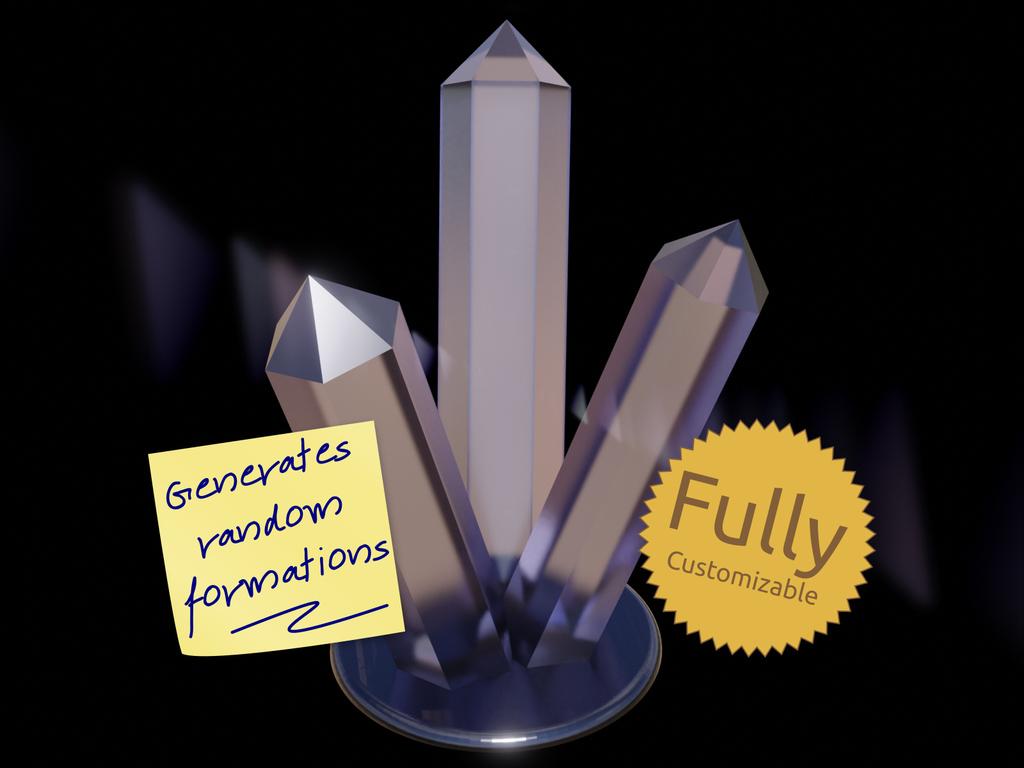 Crystal Generator 3d model