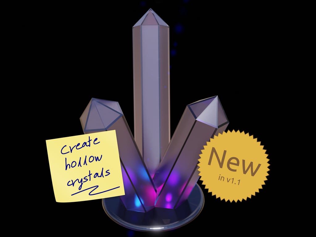 Crystal Generator 3d model