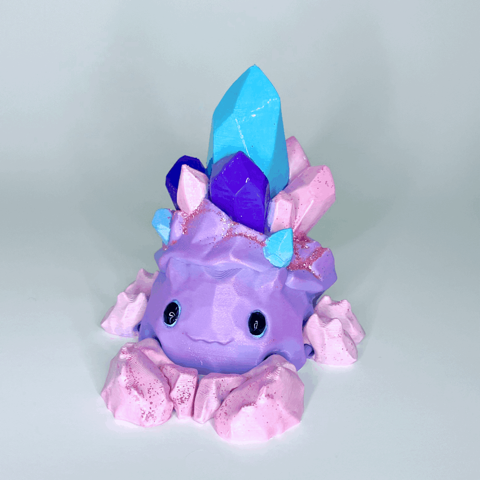 Crystal Gem Crab 3d model