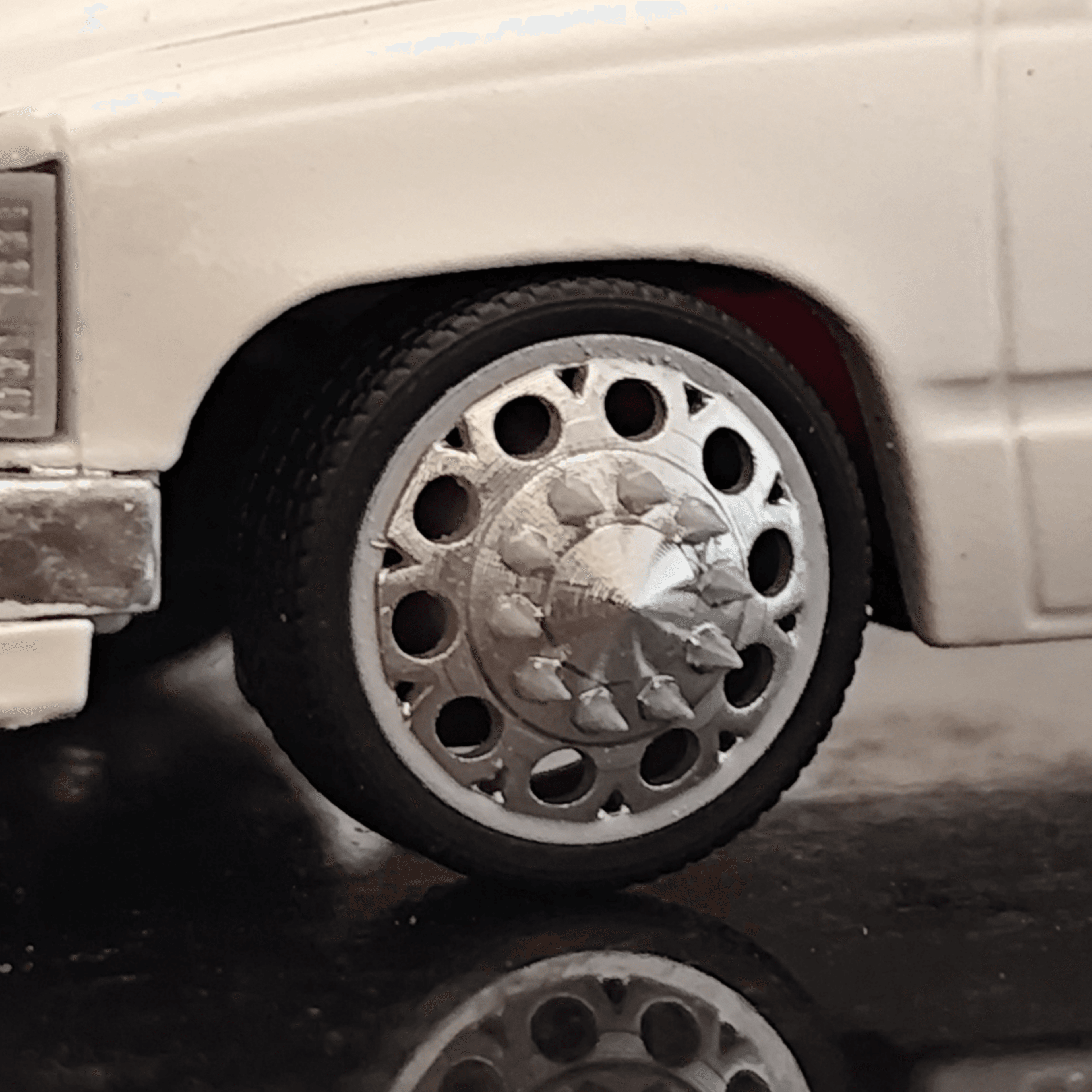 Alcoa Mega Hole Plus 1/64 Dually Wheels 3d model