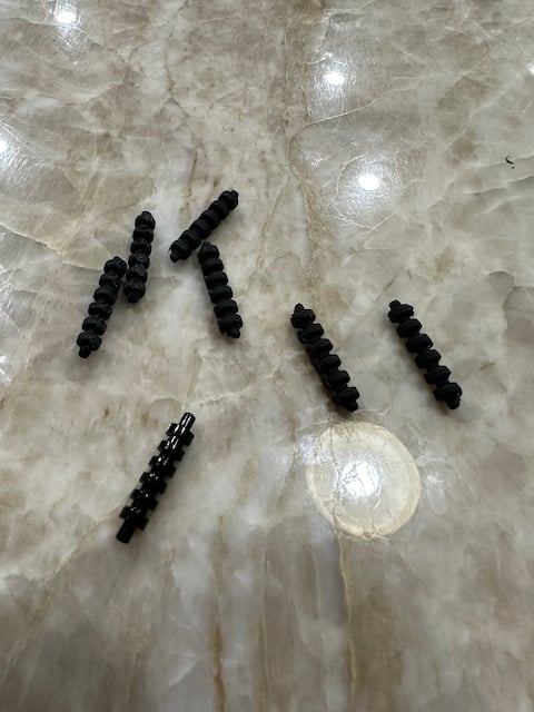 Snorkel Mask Strap Roller Replacement 3d model