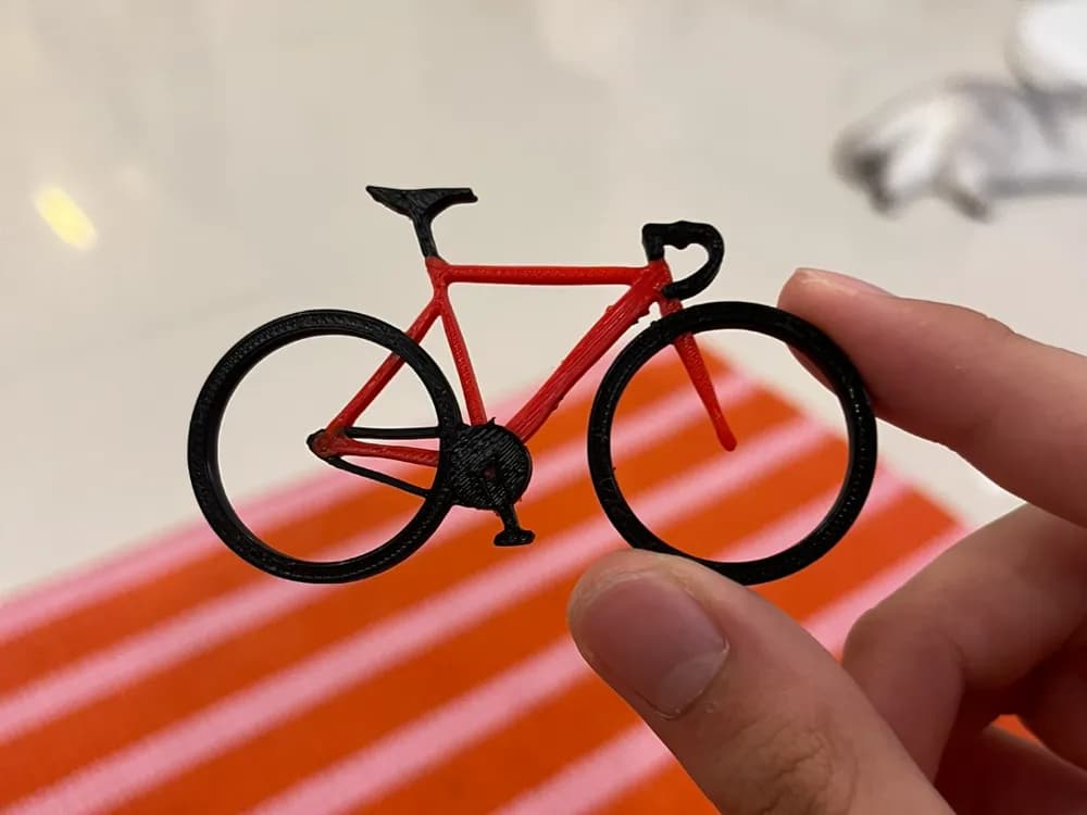 Bicycle Keychain 3d model