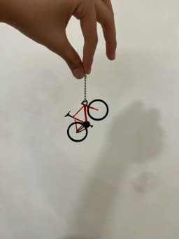 Bicycle Keychain 3d model