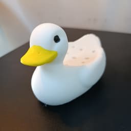 Duck-shaped soap holder 3d model