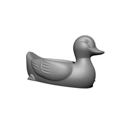 Duck-shaped soap holder 3d model