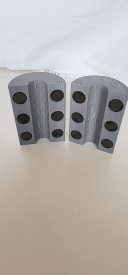 Rock Bolt Mechanical Interlocking Trial Model 3d model
