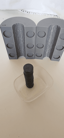 Rock Bolt Mechanical Interlocking Trial Model 3d model