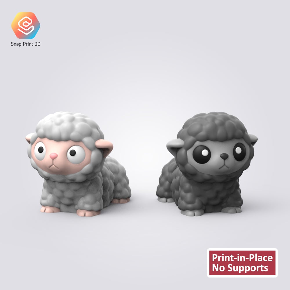 Flexi Baby Sheep 3d model